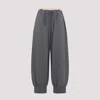 Simone Rocha Frilly  Drawstring Track Pants In Grey