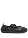 Simone Rocha Grip Ballet Flats In Black