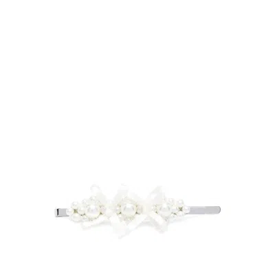 Simone Rocha Hair Accessories In White