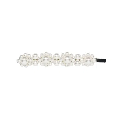 Simone Rocha Hair Accessories In White/silver