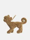 Simone Rocha Creature Clutch Bag In Brown