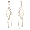 Simone Rocha Hauser Wirth Gold Earrings In Gold