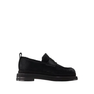 Simone Rocha Heart Toe Loafers - Leather - Black