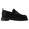 Simone Rocha Heart Toe Loafers In Black
