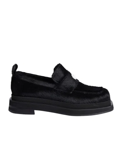 SIMONE ROCHA SIMONE ROCHA HEART TOE FLAT LOAFERS