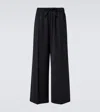 Simone Rocha High-rise Wide-leg Pants In Black