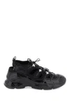 Simone Rocha Beaded Classic Tracker Trainers Black Nappa/pearl/clear In Black