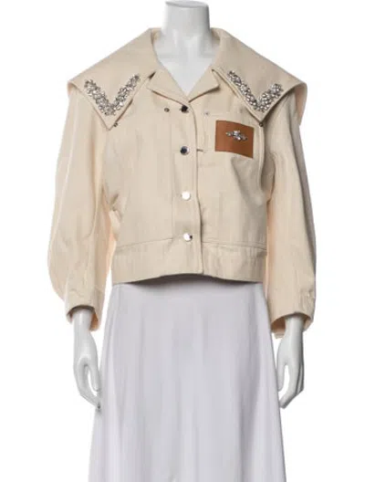 Pre-owned Simone Rocha Jacket In Neutrals