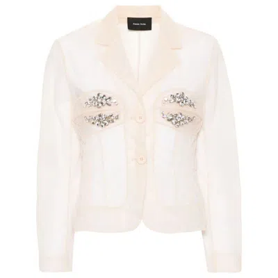 Simone Rocha Jackets In Beige