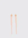 Simone Rocha Drip Earrings In Pink