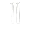 Simone Rocha Bow Ribbon Drip Earrings Accessories