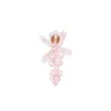 Simone Rocha Crystal-decorated Earrings In Pink