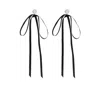 Simone Rocha Ribbon-bow Earrings In Multicolor