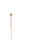 Simone Rocha Beaded Drop Earrings In Beige