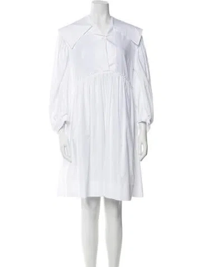 Pre-owned Simone Rocha Knee-length Dress W/ Tags In White