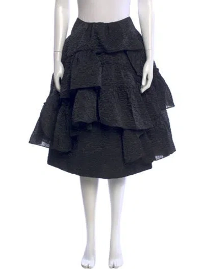 Pre-owned Simone Rocha Knee-length Skirt In Black