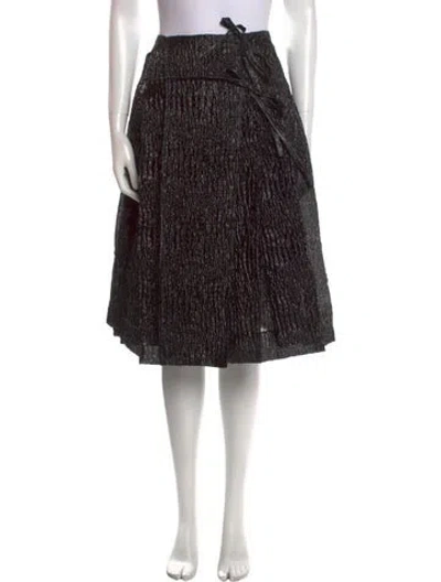 Pre-owned Simone Rocha Knee-length Skirt In Black