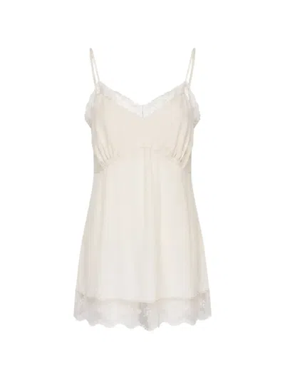 Simone Rocha Lace-trim Top In Multi