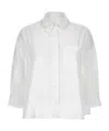Simone Rocha Lapel Shirt In White