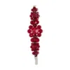 Simone Rocha Large Flower Crystal-embellished Hair Clip In Red