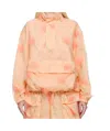 Simone Rocha Pink Carnation Organza Cagoule Jacket