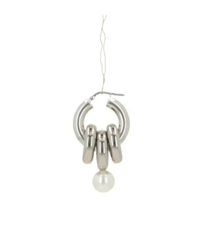Simone Rocha Layered Necklace In Silver