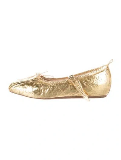 Pre-owned Simone Rocha Leather Ballet Flats