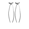 Simone Rocha Bow Ribbon Earrings