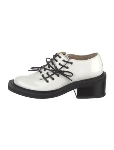 Pre-owned Simone Rocha Leather Oxfords In White