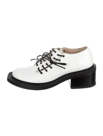 Pre-owned Simone Rocha Leather Oxfords In White