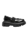 Simone Rocha Platform Ballet Brogues Shoes In Black