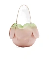 Simone Rocha Leather Shoulder Bag In Pink