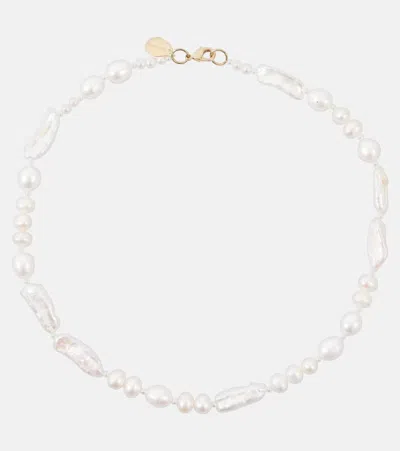 Simone Rocha Legato Pearls And Faux Pearl Necklace