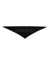 Simone Rocha Logo-embroidered Scarf In Blue