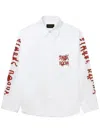 Simone Rocha Logo-print Shirt In White