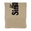 Simone Rocha Logo Scarf In Neutral