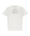 Simone Rocha Angel Graphic Project T-shirt - Cotton - White/silver In White