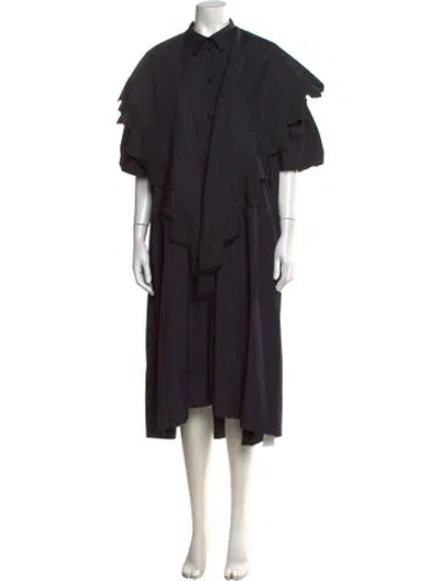 Pre-owned Simone Rocha Long Dress In Black