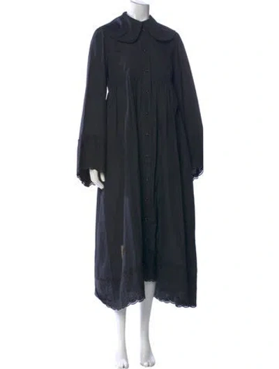 Pre-owned Simone Rocha Long Dress In Blue