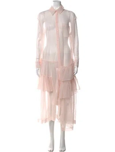 Pre-owned Simone Rocha Long Dress In Pink