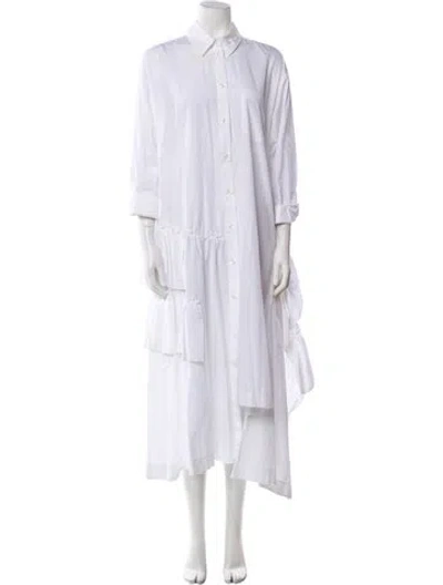 Pre-owned Simone Rocha Long Dress In White
