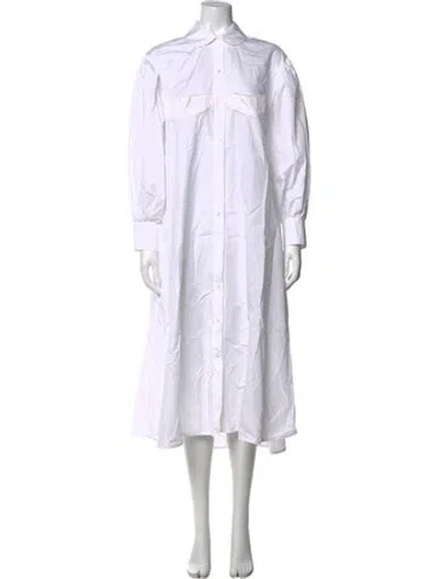 Pre-owned Simone Rocha Long Dress In White