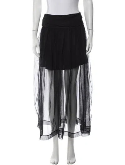 Pre-owned Simone Rocha Long Skirt In Blue
