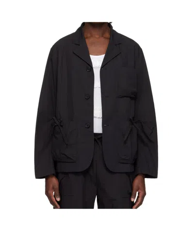 Simone Rocha Long Sleeve Blazer In Black