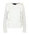 Simone Rocha Long Sleeve T-shirt In White