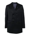 Simone Rocha Long-sleeved Suit Coat In Black