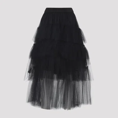 Simone Rocha Long Tutu Skirt In Black