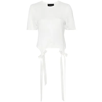 Simone Rocha Lyocell T-shirt In White