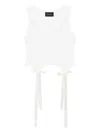 Simone Rocha Lyocell Vest In White