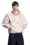 Simone Rocha Pink Drawstring Cargo Flap Pocket Detail Jacket In Pink
